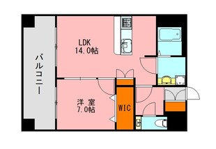 ピュアドーム箱崎ステーションの物件間取画像